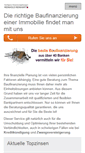 Mobile Screenshot of baufi-reinhart.de
